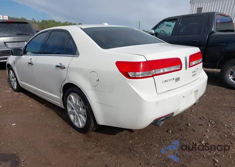 2012 Lincoln Mkz Hybrid from USA, damaged, VIN 3LNDL2L30CR834263